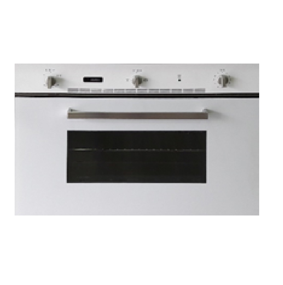 Famos Oven Large Gas Gas Oven Inox 90 cm  White     