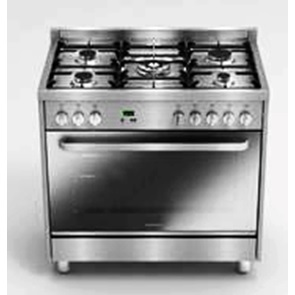 Rosieres Free Standing Cooker 90cm gas gas Stainless Steel