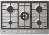 Rosieres Hob 75CM 5 gas fireplaces 